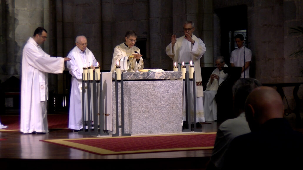 La diòcesi d’Urgell agraeix els anys de servei als mossens Josep Maria Mauri, Ignasi Navarri i David Codina