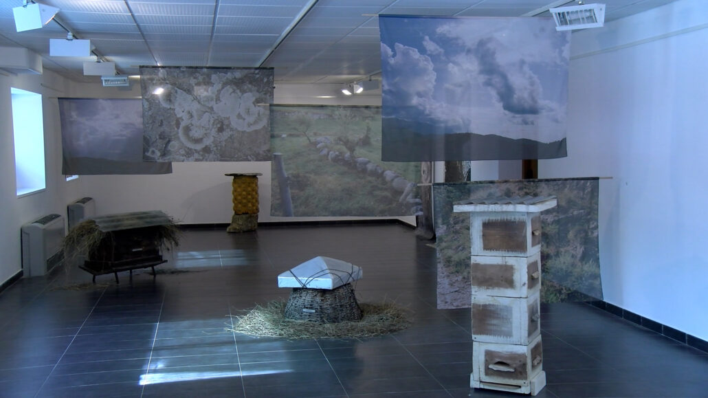 El futur de l’apicultura centra la primera exposició d’una residència artística sobre oficis i materials del Pirineu