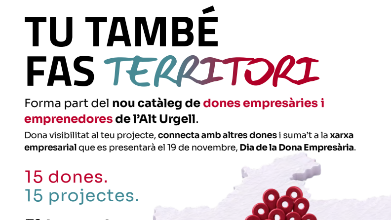 L’At Urgell busca visibilitzar l’emprenedoria femenina a través del Catàleg de dones emprenedores